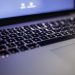 turned on MacBook Pro